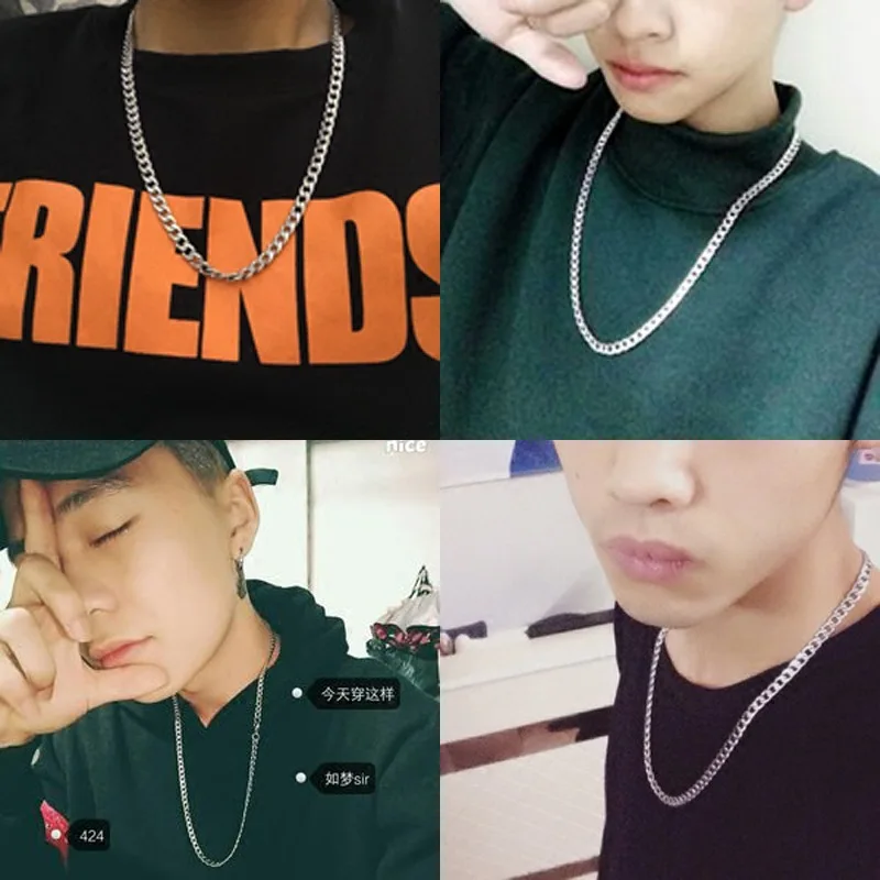 Cheap Mens Jewellery Necklace Chain Stainless Steel Necklace Chain Jewelry Necklace Men with Best Quality
