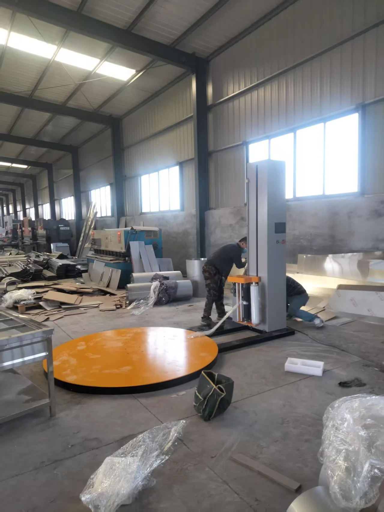 TP Series 1300kg Weight Auto Wrapping Machine Gluing Function for Food ...