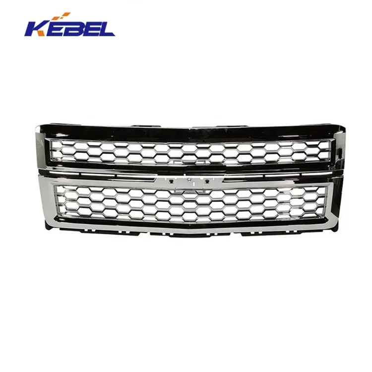 product high guarantee chromed grille oem 23259624 car grills for chevrolet silverado 1500 2014 2015 2016 2017 2018-5