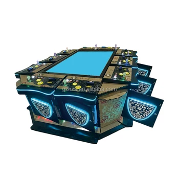 High Quality Fish Game Table 2 3 4 6 8 10 Player Skill Game Fish Table Fishing Machine