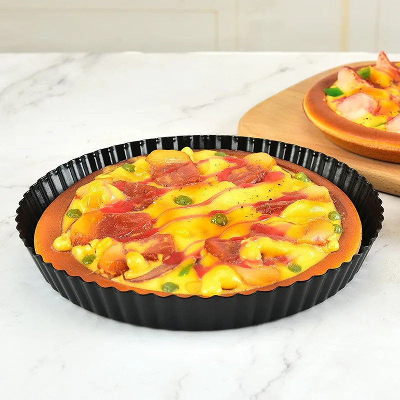 Wholesale Kitchen Fluted Tart Quiche Pan With Removable Bottom 4 6 8 9