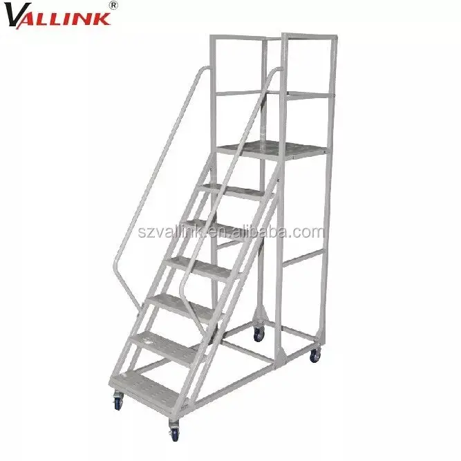 Warehouse Mobile Ladder Platform - Safe & Versatile