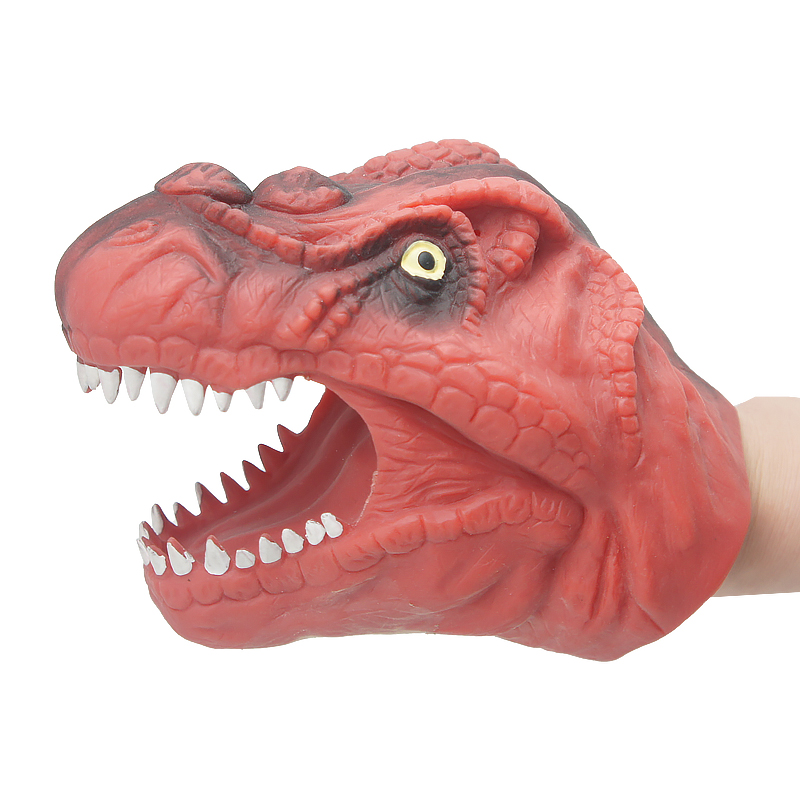 Экологичная мягкая резиновая безопасная детская игрушка Тираннозавр Рекс ролевые игрушки ручная марионетка