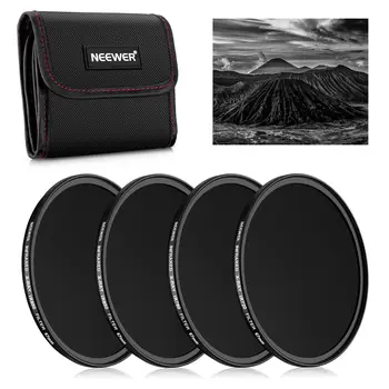 NEEWER Camera Lens Filter 67mm Infrared Filter Set 4 Pack IR720/IR760/IR850/IR950 X-Ray IR Filters Kit detail image