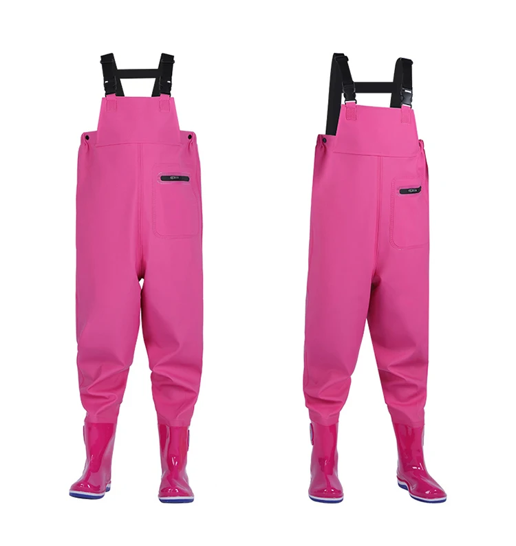 Waterproof Super Tall Fishing Waders Size 36-47 with Rubber Boots – Outdoor  PVC/Nylon Pants for Men and Women,Pink,43 EU : : Sports & Outdoors