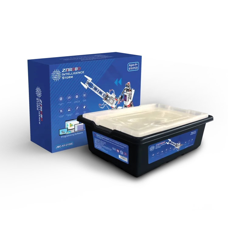 フルスキャンシステムマスタープログラム　　　　フルセット Multi-Function STEM Robot Kit - Intelligence Storm-ZMROBO for