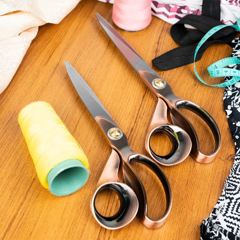 Professional Tailor Scissors Stainless Steel Sewing Fabric Leather