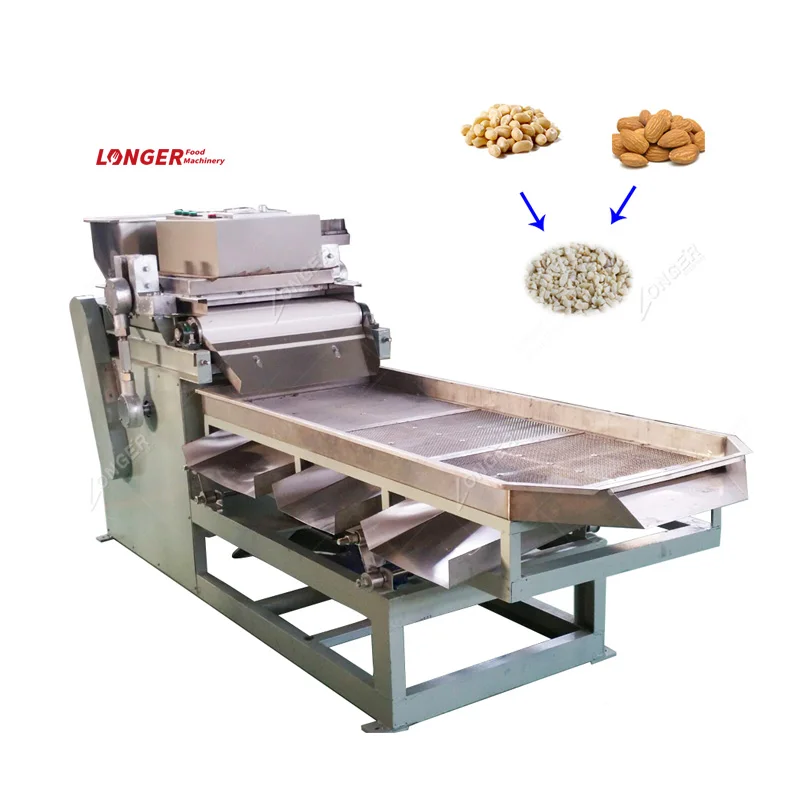 Industrial Almond Chopping Nuts Chopper Peanut Dicing Machine