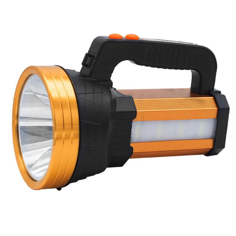 JUJINGYANG Multifunctional 10W USB Rechargeable LED Spotlight Searchlight