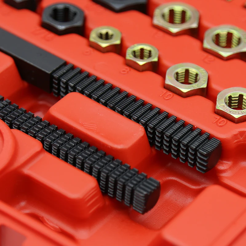 Engine Block Thread Chaser Vevor Thread Chaser Set Amartisan 49-Piece Thread Chaser Set – Metric ...