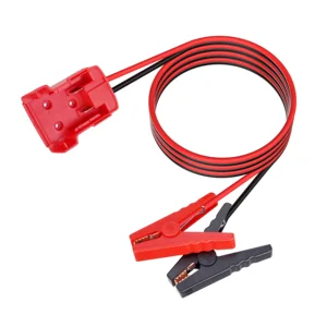 M18 Jumper Battery Cables Power Adapter with 18V Heavy Duty Dual PVC Booster Cable and Alligator Clips for Power Supply