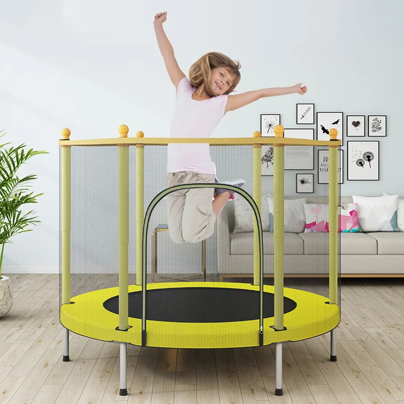 Funjump Indoor Mini Steel Trampoline Perfect for Exercise