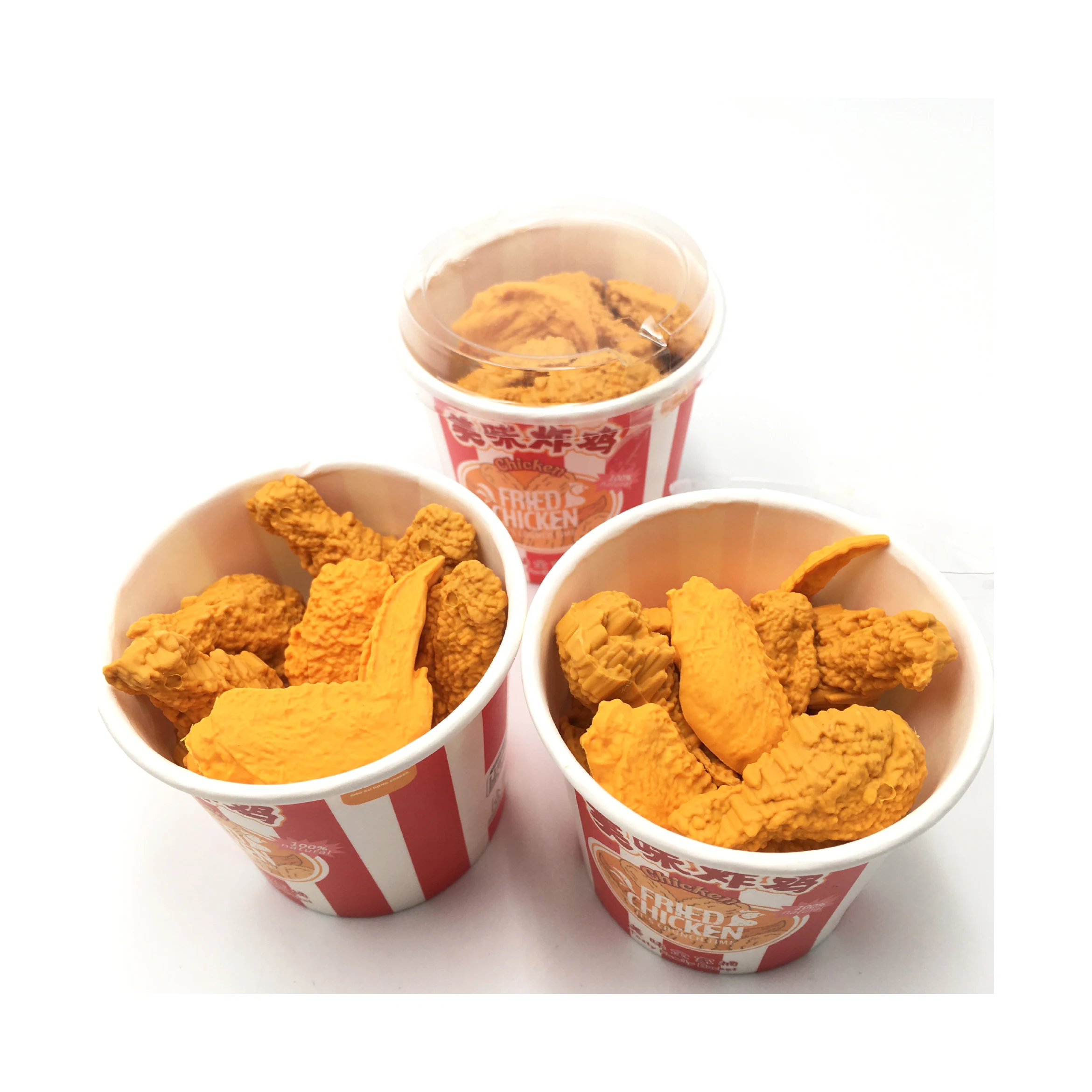 Popcorn Chicken Order Kfc Just Eat Brown Kraft Paper Cup Kfc