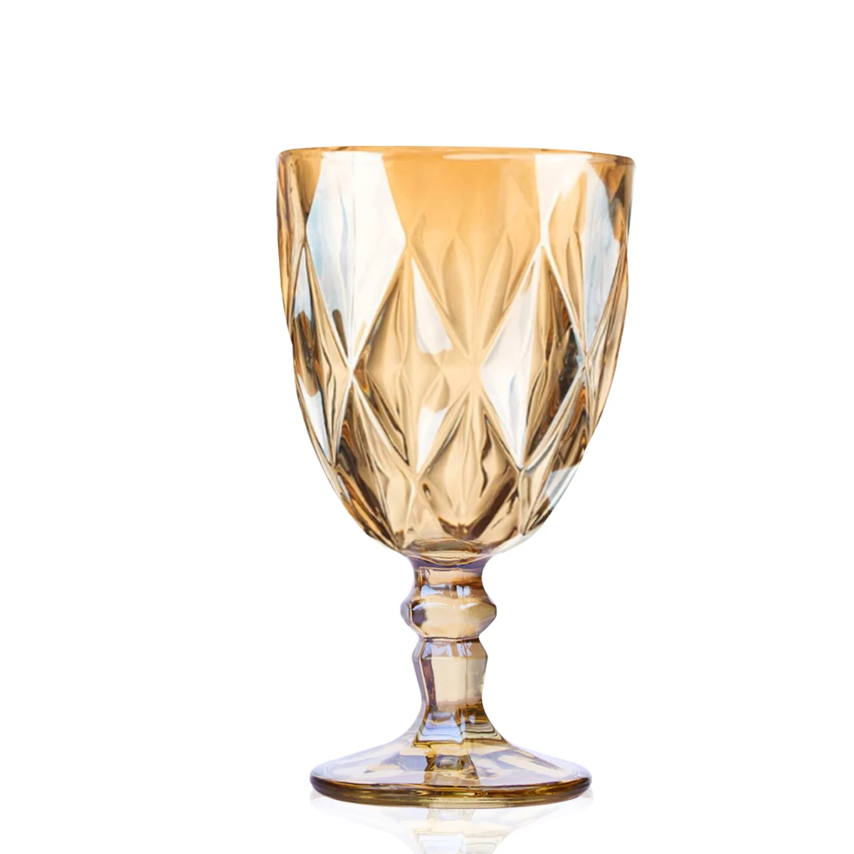 Großhandel 300ml Vintage-bunte Weingläser, Kristall-Trinkgläser für Partys in der Bar