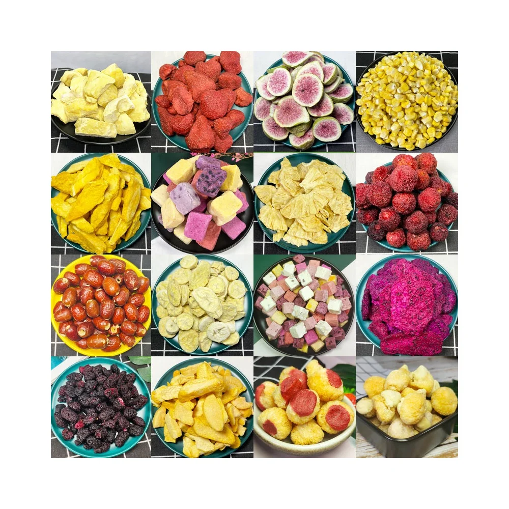 Wholesale Freezedried Mixed Fruit Freeze Dried Apple Mango Banana Durian Strawberry Freeze