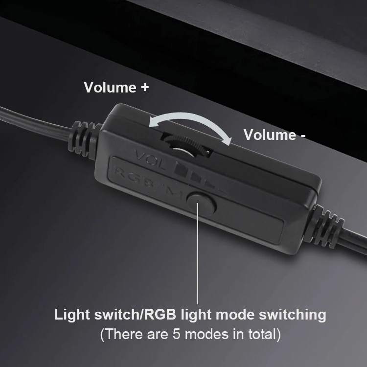 Kisonli X17 Usb 2.0 Speaker Portable with Light
