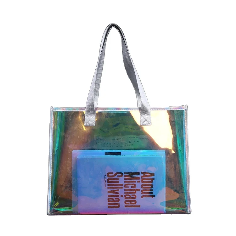 Shopping Holographic Pvc Tote Bag 