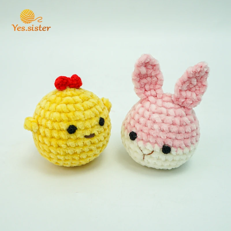 Mini Diy Crochet Animal Kits With Crochet Hooks Yarn Set Toys Hook De