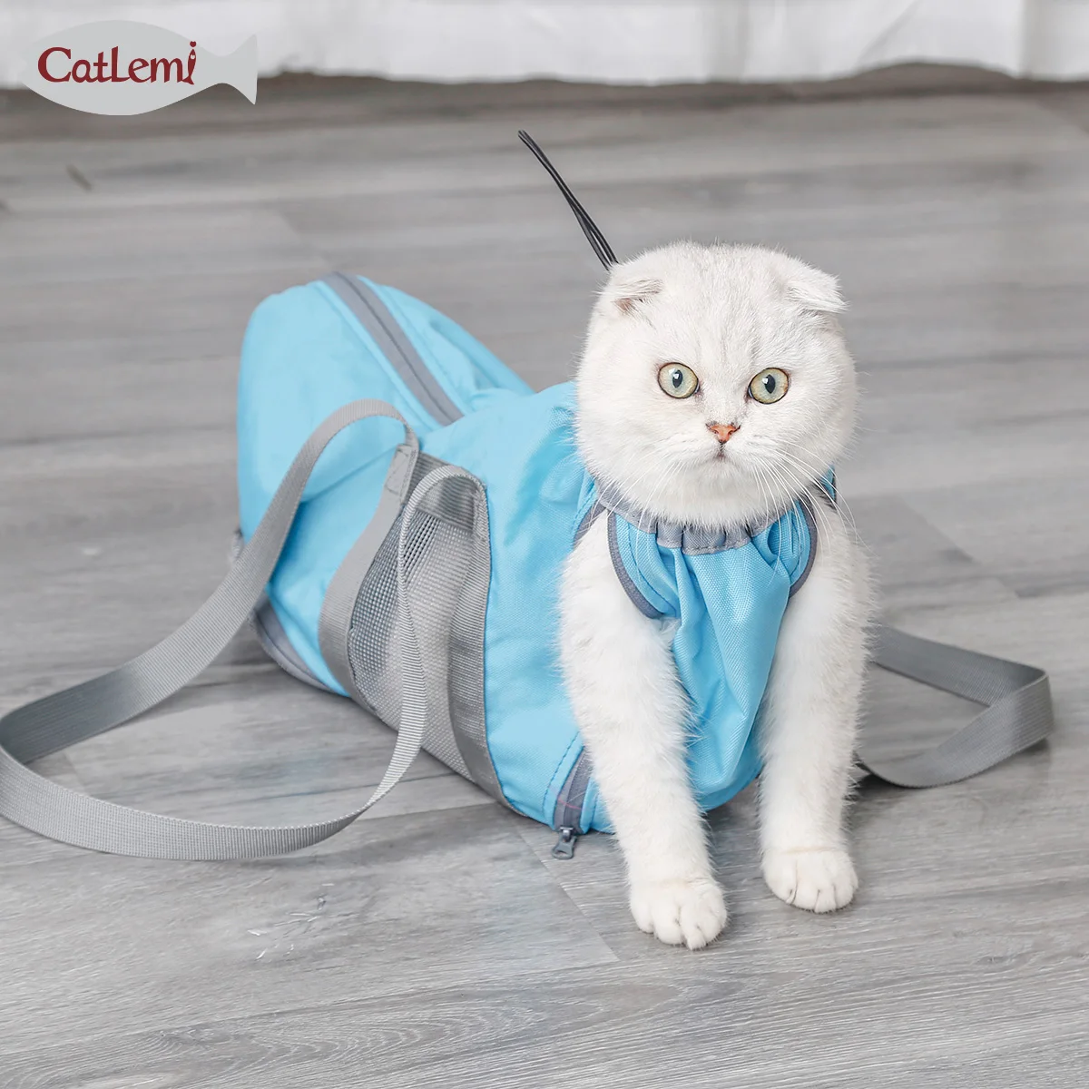 Cat grooming restraint bag best sale