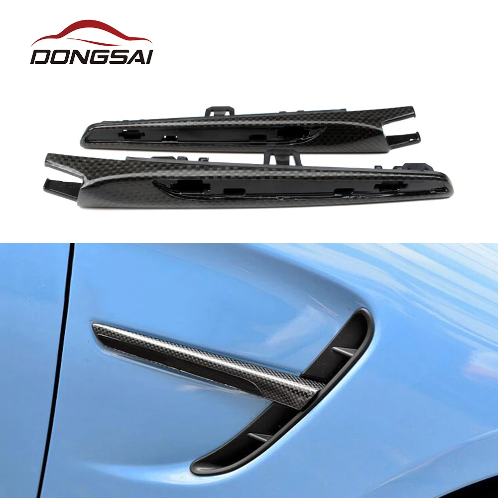 Car Accessories Carbon Side Fenders Air Vents Flares For Bmw M3 F80 M4