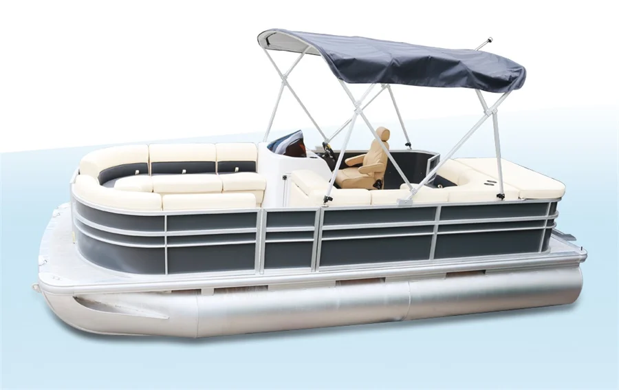 Cheap Mini Small Compact Electric Fast Pontoon Style Triton Tri Hull