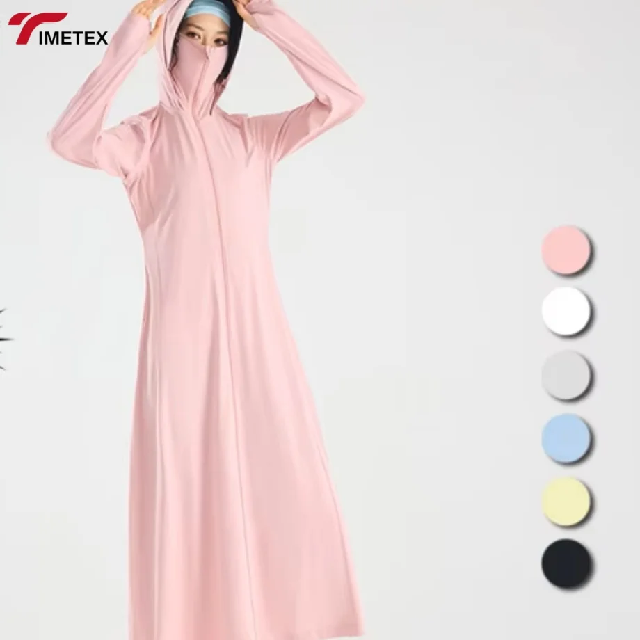 TIMETEX  Summer Cycling Sports Jacket  Anti-UV Cover-Up with Wrinkle Fashion Element Breathable Sun Protection Clothing