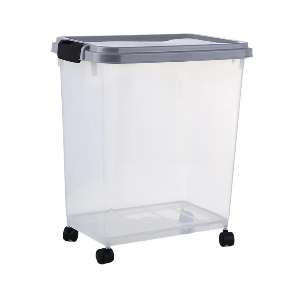 Изготовленный На Заказ 40L 30L 20L герметичный контейнер для хранения кормов кошек и собак