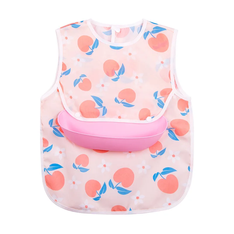 baby Detachable Bibs Anti-dirty waterproof