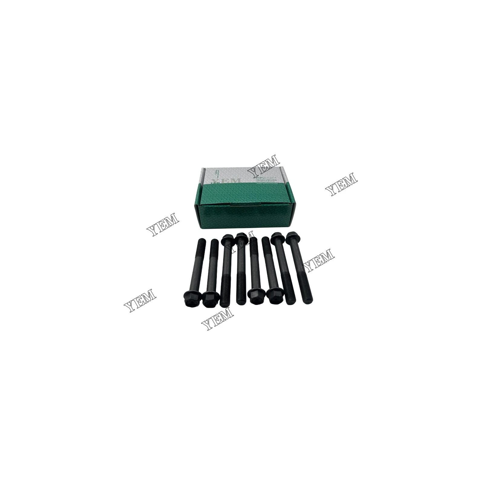For Perkins 1104C-44TA Cylinder Head Bolt Set Engine Rebuild Kit Universal Engine Parts