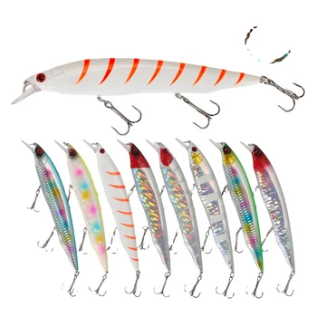 Floating Minnow Lure 30g 160mm Japan Artificial Hard Fishing Lure Sea Bass Tuna Pike Bait Minnow Japan Jigging Lure – Metal Jig – view 2