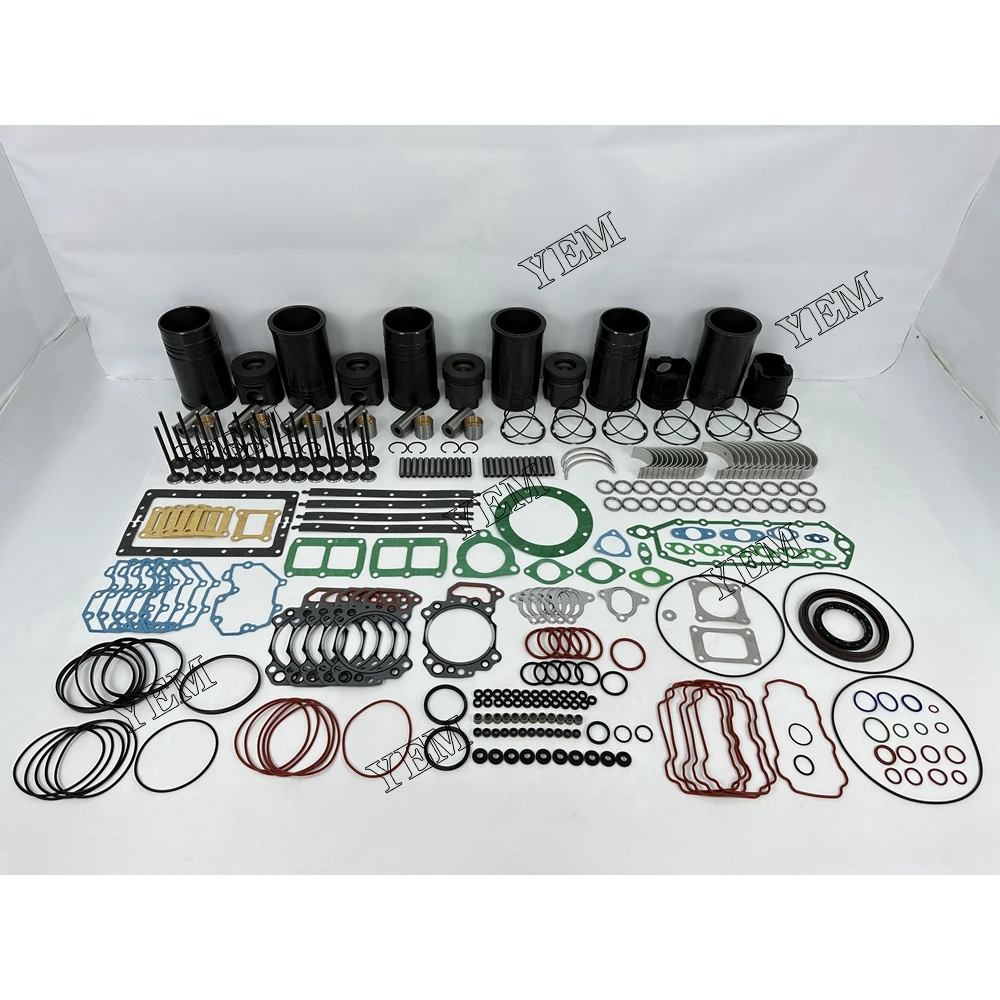 For Komatsu 6D125 Overhaul Kit Engine Rebuild Kit