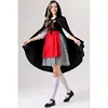 0942 Black single cape