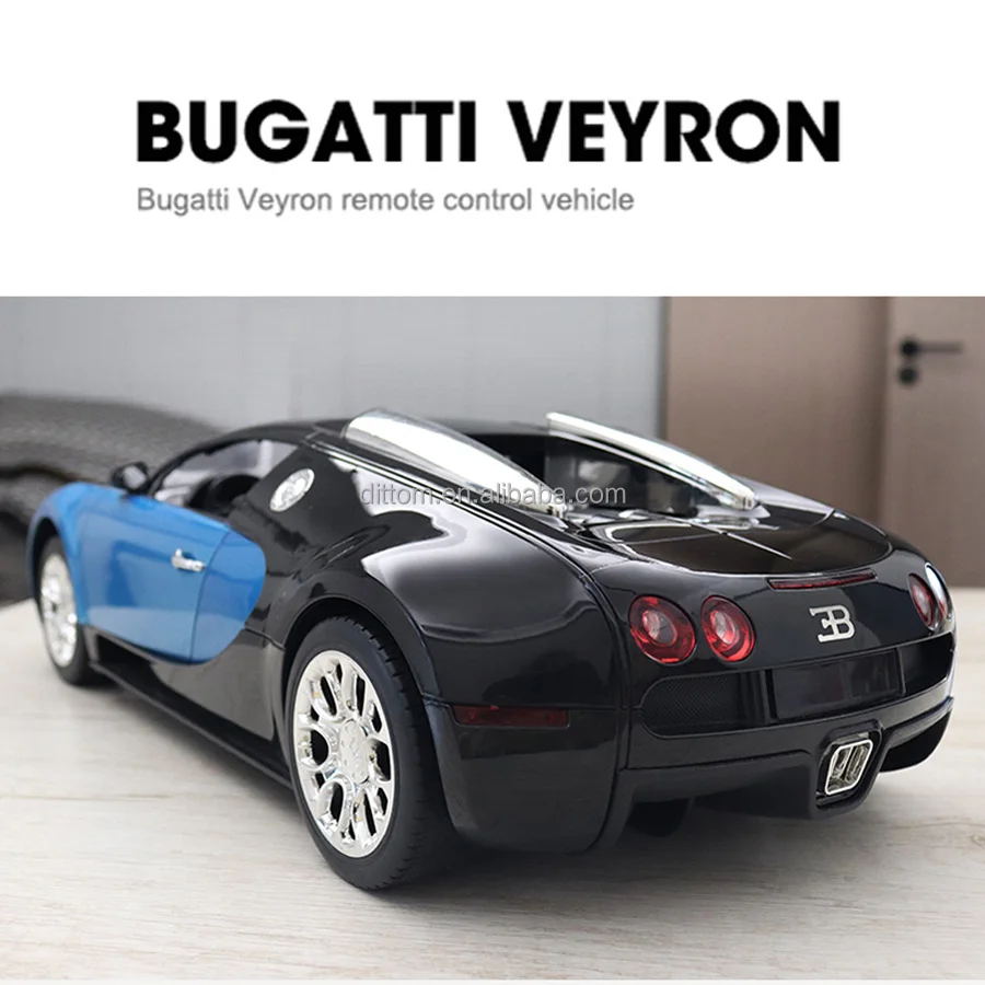 2.4GHz 1/10th Authorize Bugatti Veyron Model Car B10 5CH Rc Super Sports Racing Car with Lights