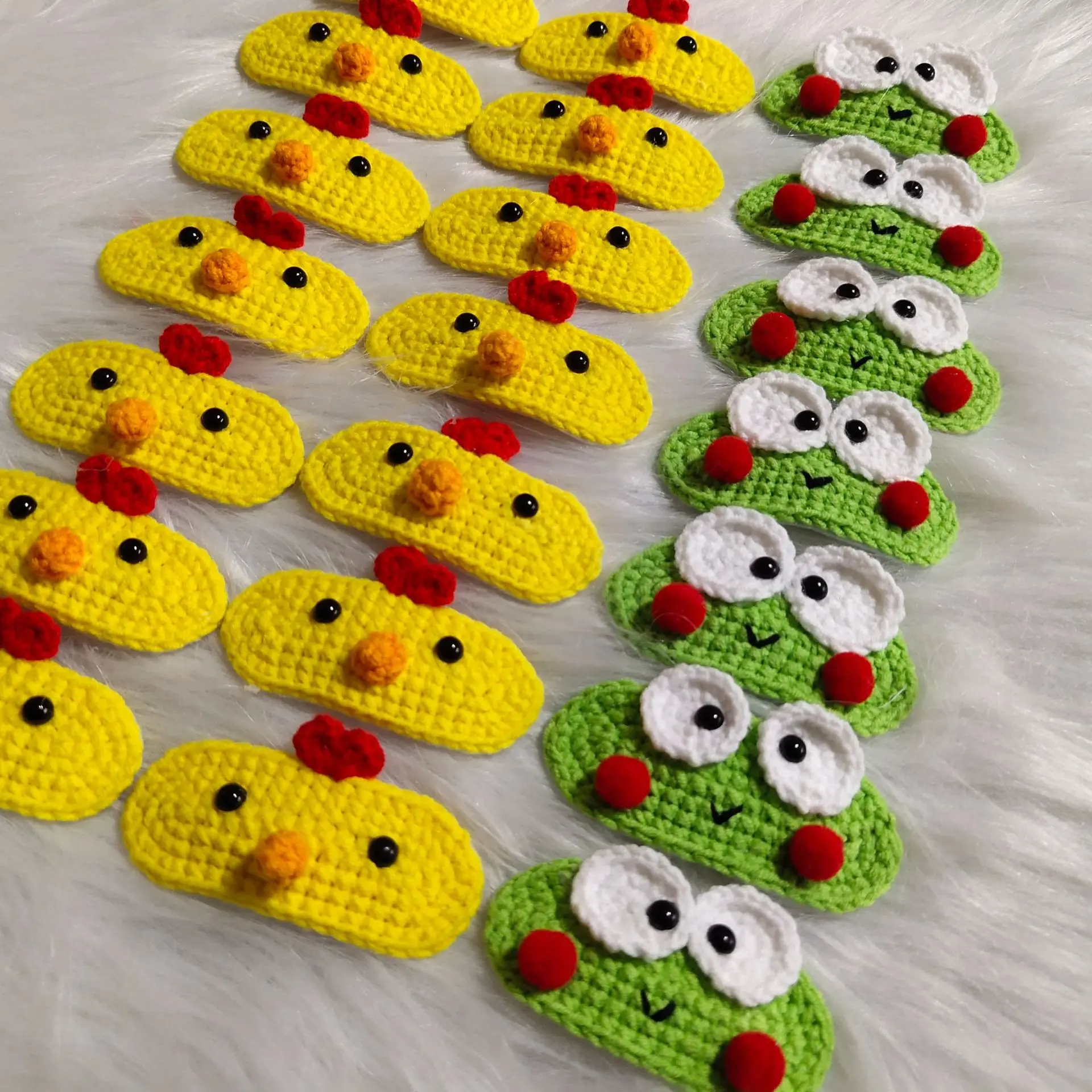 Lovely Animal Handmade Girly Hair Accessories Crochet Frog Chicken Hair  Clips - Buy Hair Accessories Handmade Crochet Hair Clips,Simple Styles Ins  Hot Selling Children Hair Accessories Macrame Soft Wool Snap Hair Clips