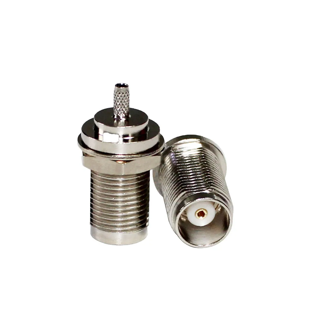 product factory supply tnc c ky15 coaxial connector rf tnc female connector crimp rg316 with thread-2
