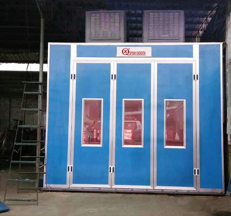 Автомобиль QX500A, одобренный CE, б/у, Окрасочный стенд