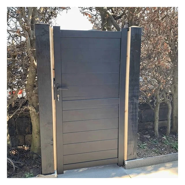 Factory Supply European Standard customized color aluminum gate for villa, garden & courtyard guarding your home