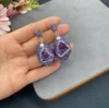 Viola+orecchino