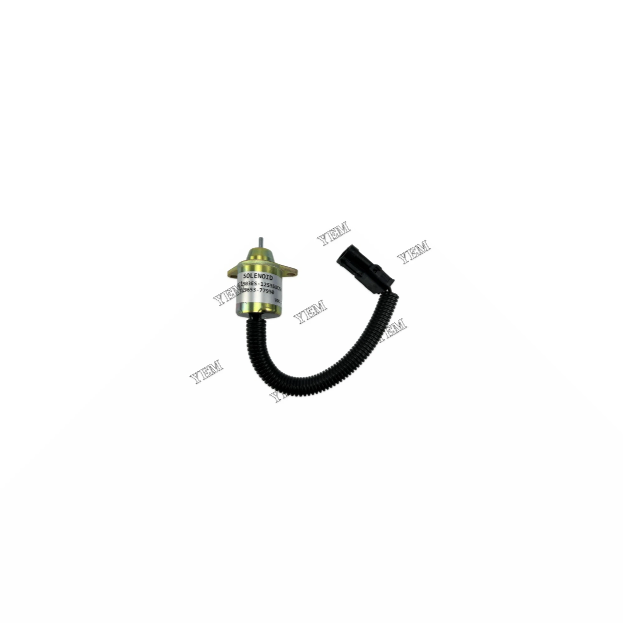 12V Solenoid Valve SA-4562T SA-5213 1503ES-12S5SUC5S 119653-77950 119285-77950 for Yanmar 3TNE84 Heavy Equipment Engine Parts