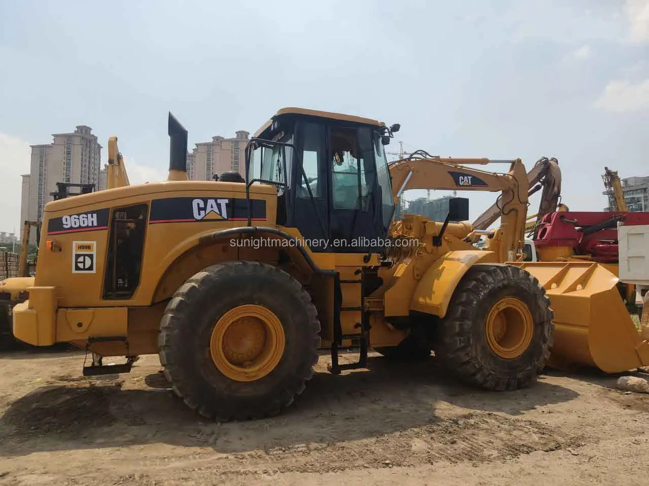Original 6 Ton Used Caterpillar Payloader Cat 966h Wheel Loader Imported From Japan Good Price