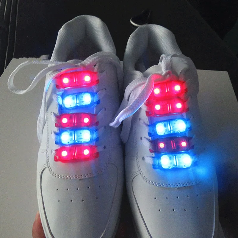 Wholesale LED Pulse Motion Sensor Shoe Lace Colorful Flashing Light up LED Shoelace Light for Shoes Decoration for Party