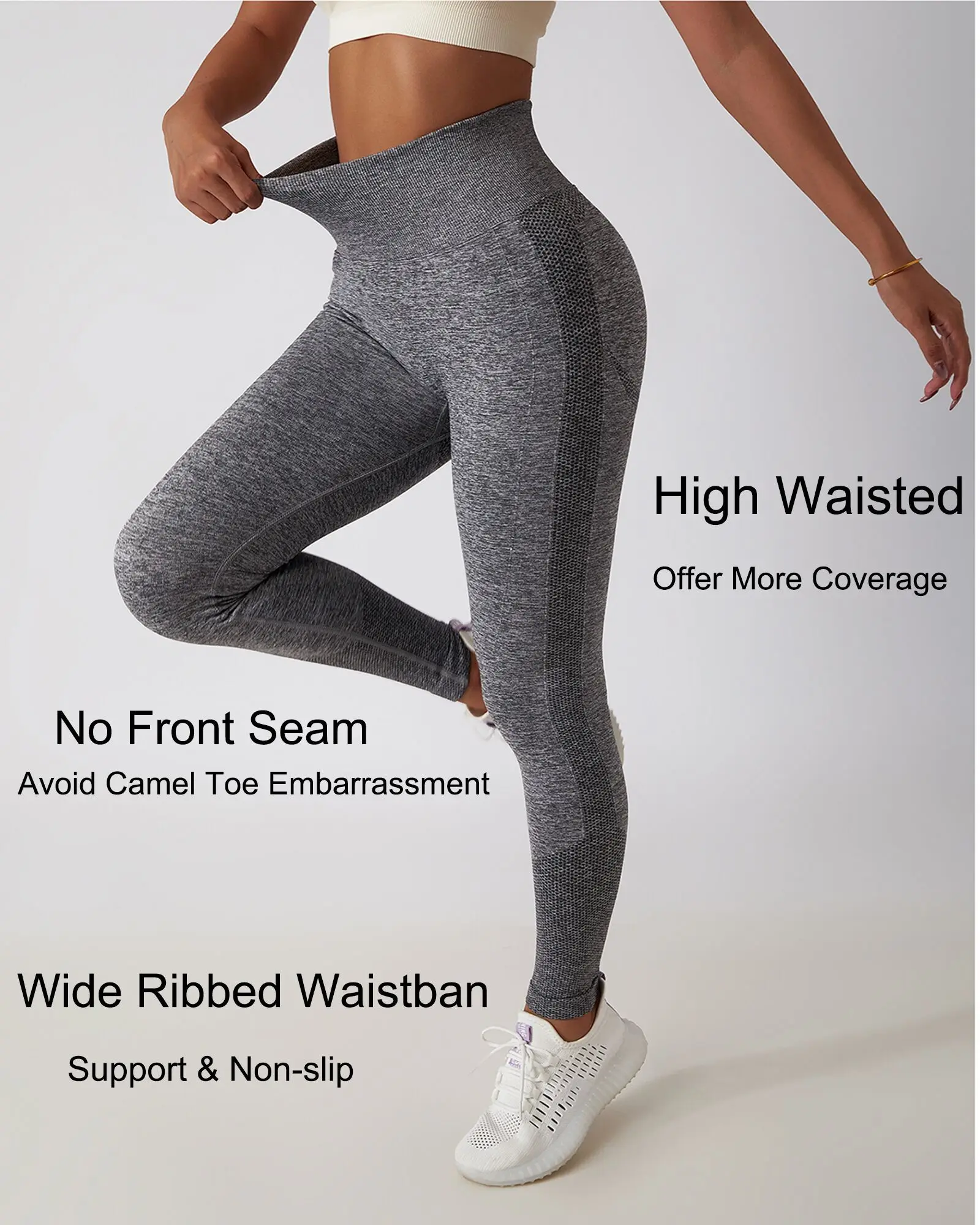 Wholesale Workout Leggings Seamless Scrunch Butt Gym Sport Wear
