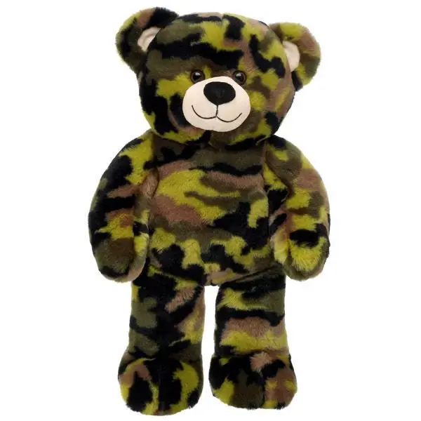 camo teddy bear