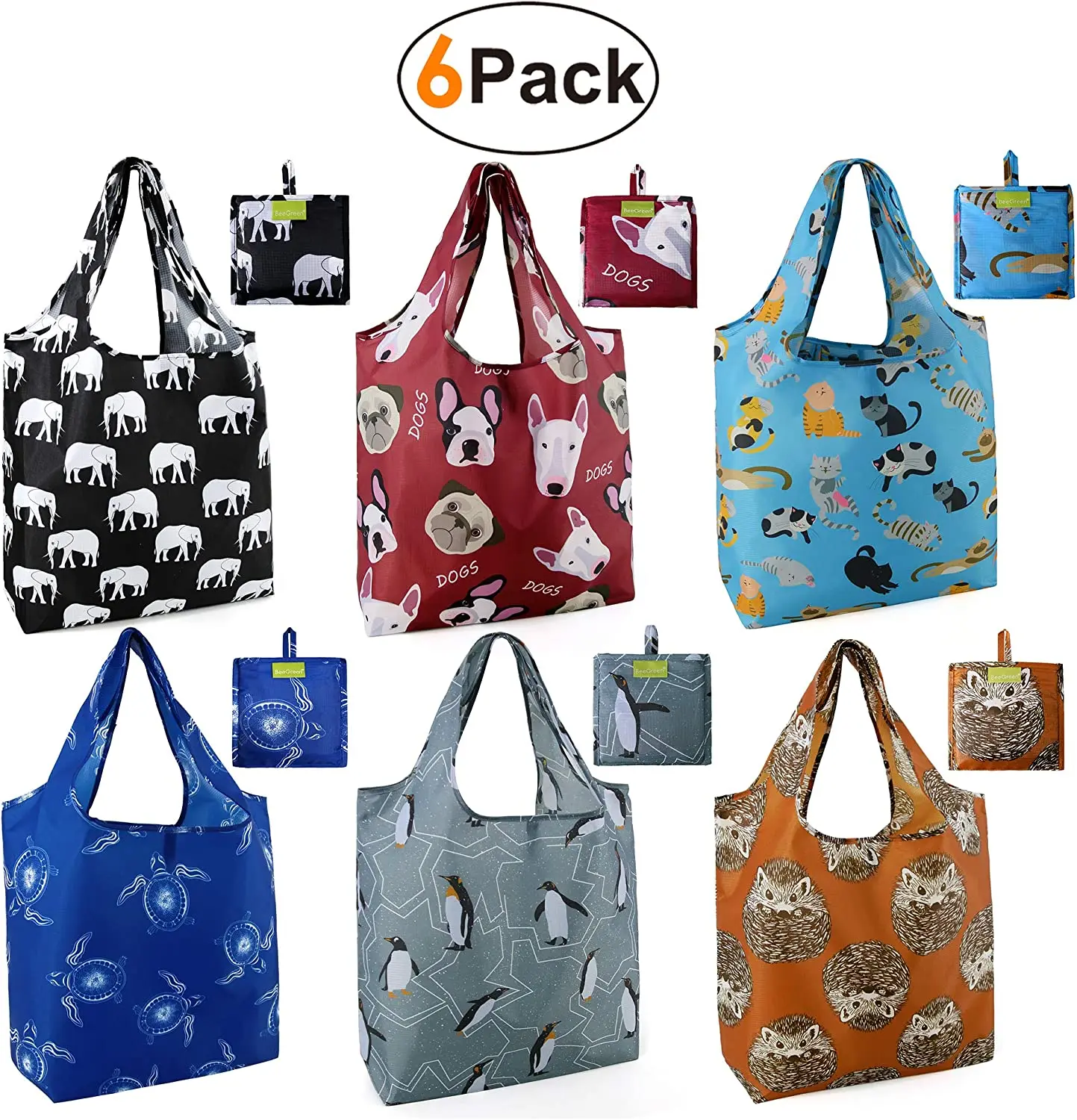 reusable shopping bolsas foldable