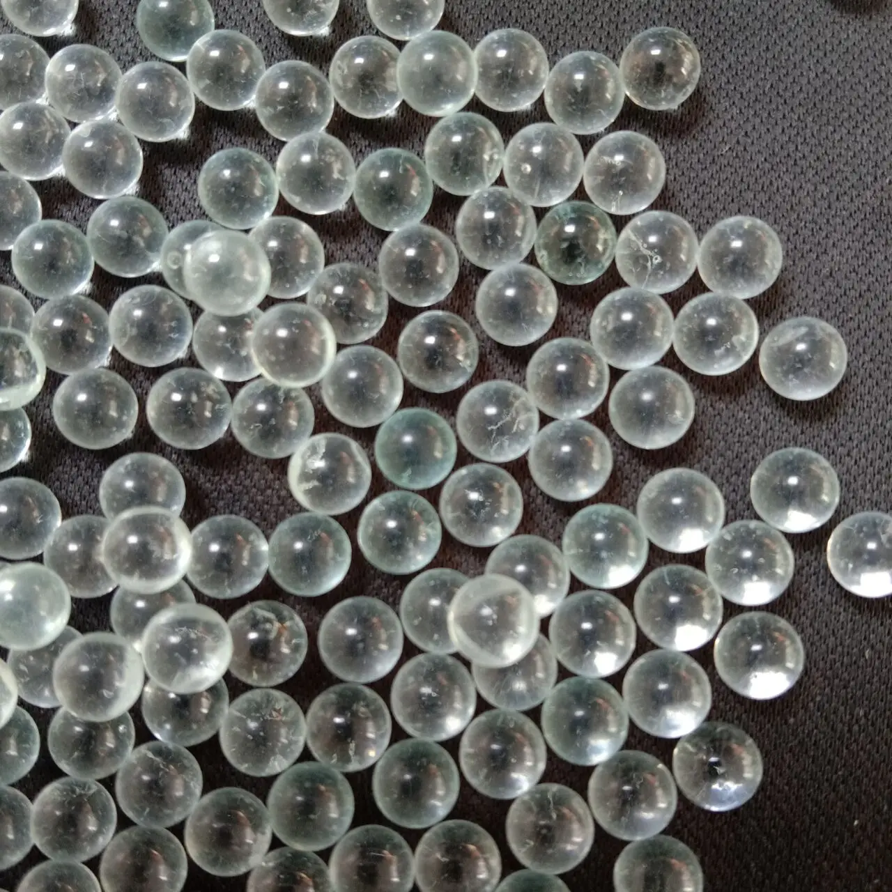 Оптовая Продажа Твердый стеклянный шар 10 мм 12 14 16 прозрачный мраморный