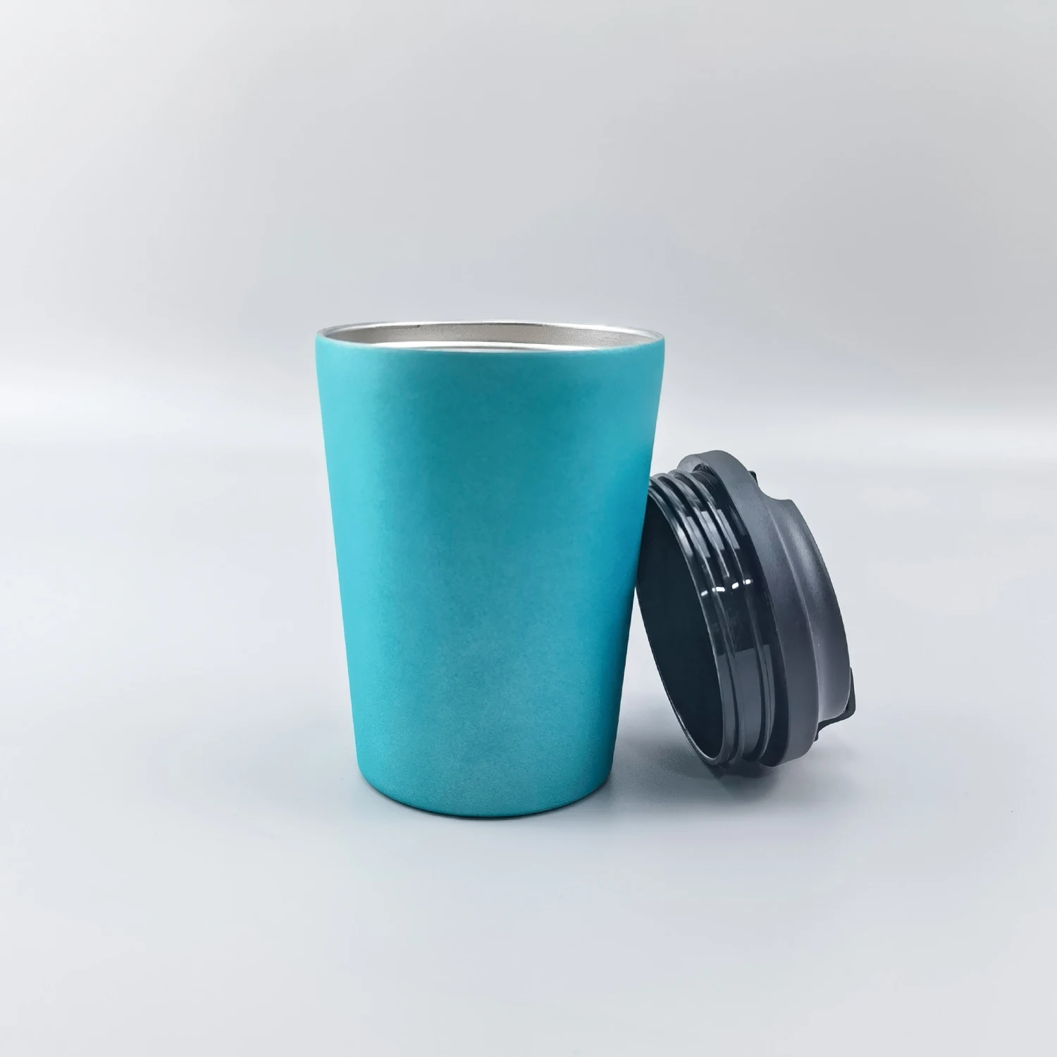 Doublewalled Stainless Steel 12oz Coffee Cups With Lid Leakproof