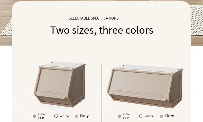 Modern Living Minimalist Foldable Plastic Cabinets for Home Living Room Bedroom Dining & School Safe & Supermarket Application details