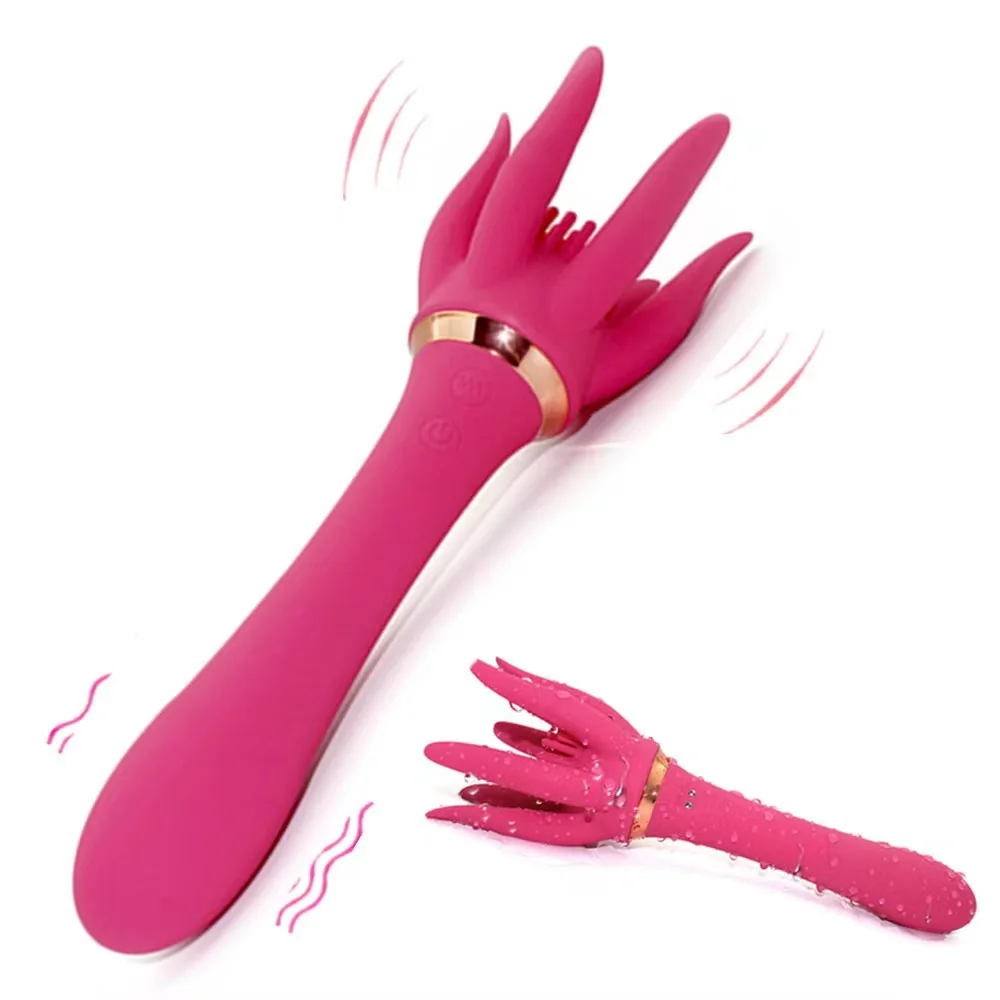 New Arrival Octopus Claw Shape Women Vaginal Vibrator