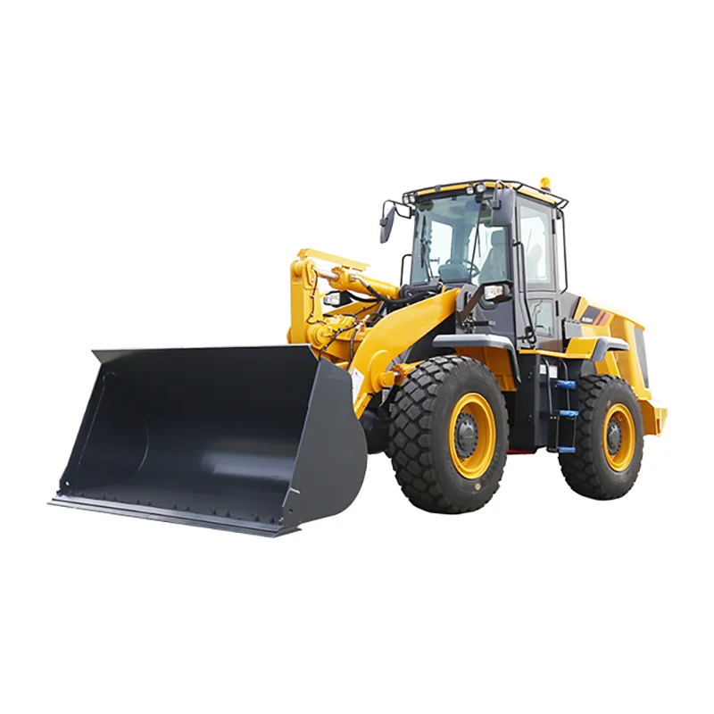 XGMA 5 Ton Small Front Wheel Loader XG955N for Sale with Core Motor Engine Bearing Pump Gearbox & PLC Components