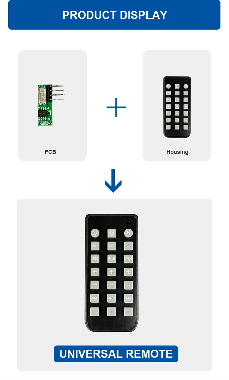 Mini 18 Bubble Keys Universal Custom Ir Remote Control For Led Light ...